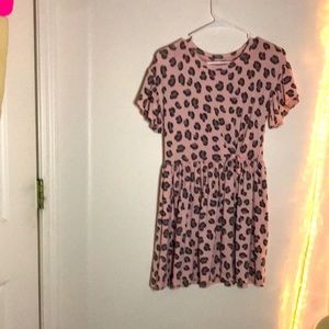 Cheetah print pink cheetah print target dress